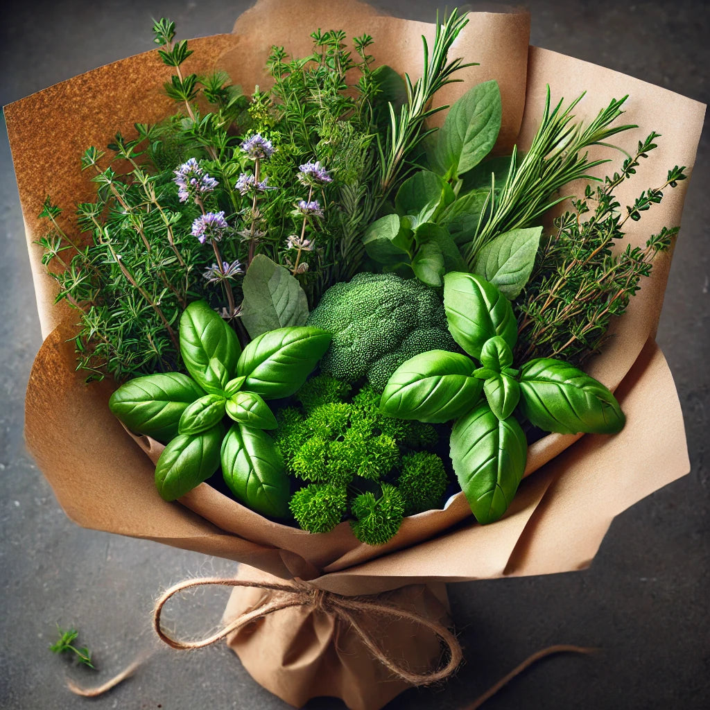 Edible Garden (Edible Herb & Seasonal Garden Bouquet)